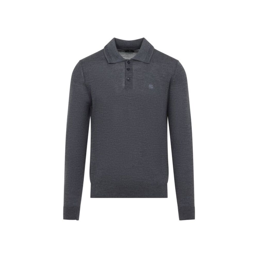 Etro Fuji Knitted Polo Men